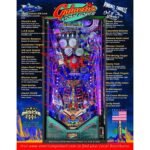 American Pinball Galactic Tank Force Deluxe Pinball Machine - Image 8